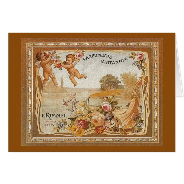 Parfumerie Britannia Vintage Ad (Front Horizontal)