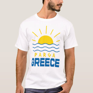 Parga Greece Sunshine And Sea Men's White T-Shirt