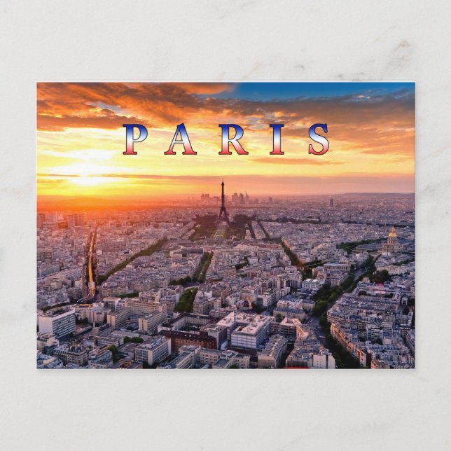 Paris 018B Postcard (Front)