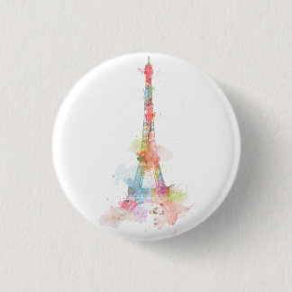 Paris 1 Inch Round Button