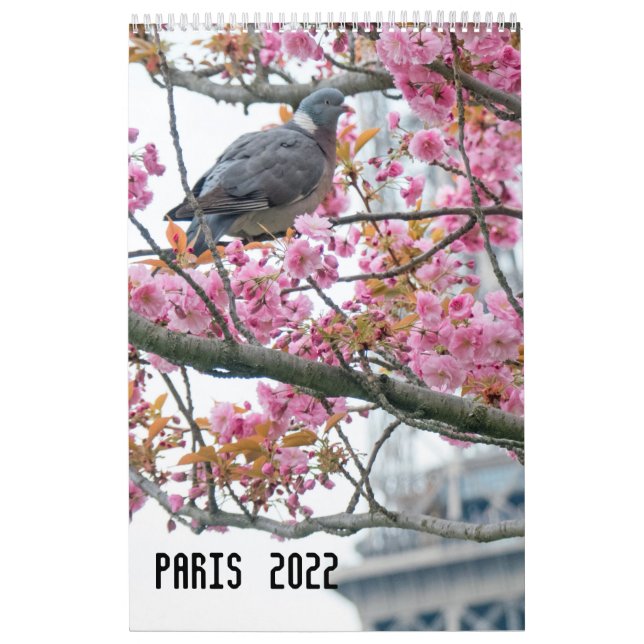 Paris 2022 Calendar (Cover)