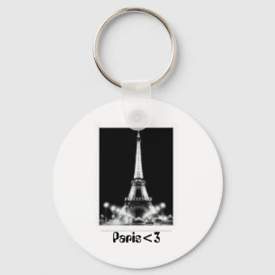 Paris<3 Keychain