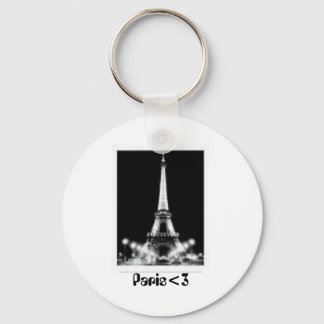 Paris<3 Keychain
