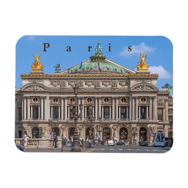 Paris # 55   magnet (Horizontal)