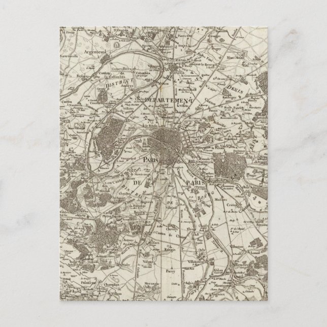 Paris 5 postcard (Front)