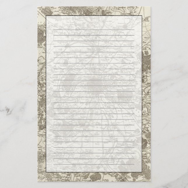 Paris 5 stationery (Front)