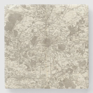 Paris 5 stone coaster