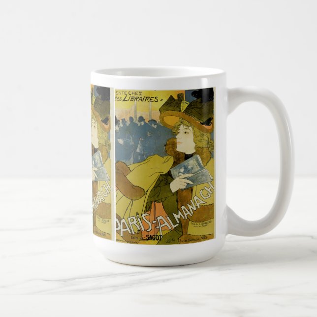Paris-Almanach Coffee Mug (Right)
