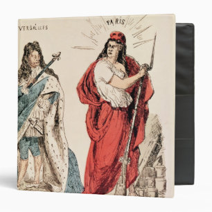 Paris and Versailles Glaring at Each Other, 1871 Binder