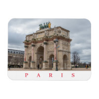 Paris Arc de Triomphe du Carrousel magnet