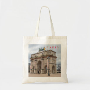Paris Arc du Carrousel view tote bag