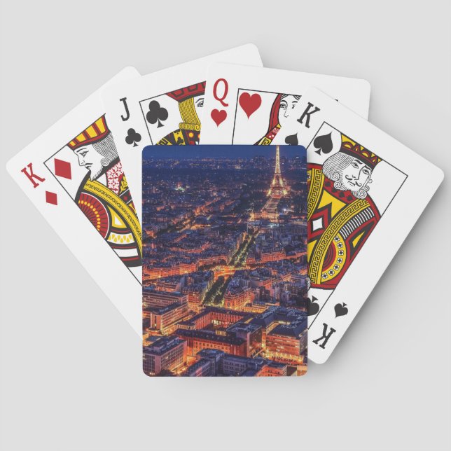 Paris at Night Playing Cards (Back)