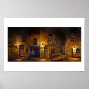 Paris At Night Poster