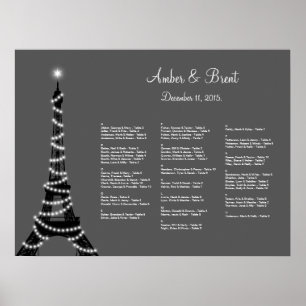 Paris at Night Seating Chart