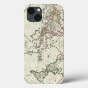 Paris Atlas Map iPhone 13 Case