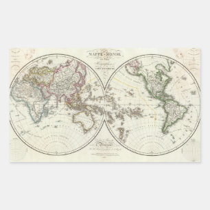 Paris Atlas Map Sticker