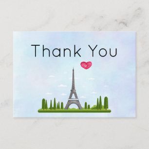 Paris avec Merci Tour Eiffel