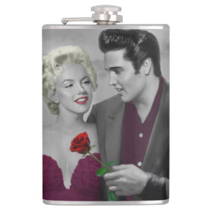 Paris B&W 2 Hip Flask