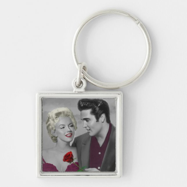 Paris B&W Keychain (Front)