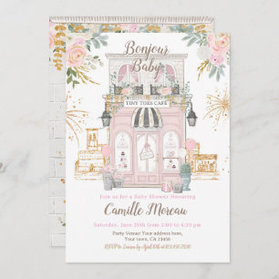 Paris Baby Shower Invitation
