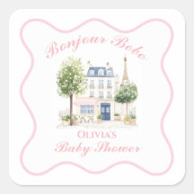 Paris Baby Shower Parisian Cafe Tea Party