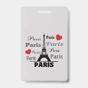 Paris Badge