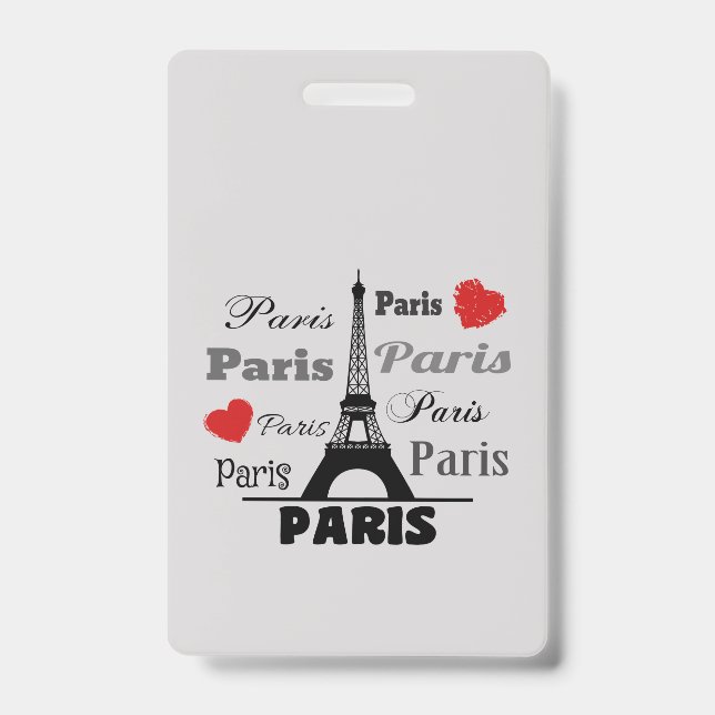 Paris Badge (Front)