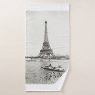 Paris bath towel