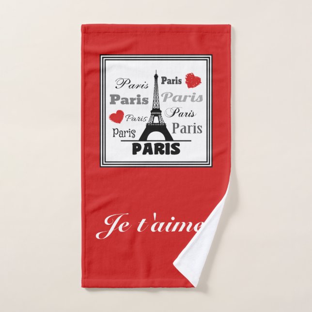 Paris Bath Towel Set (Hand Towel)