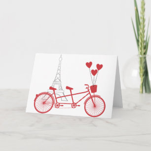 Paris Bicycle Card