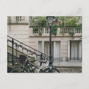 Paris Bike (Paris) Invitation Postcard
