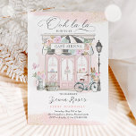 Paris Birthday Parisian Cafe Tea Party Birthday  Invitation<br><div class="desc">Paris Birthday Parisian Cafe Tea Party Birthday Invitation
All design are © PIXELPERFECTIONPARTYLTD</div>