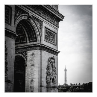 Paris Black & White Photo Print