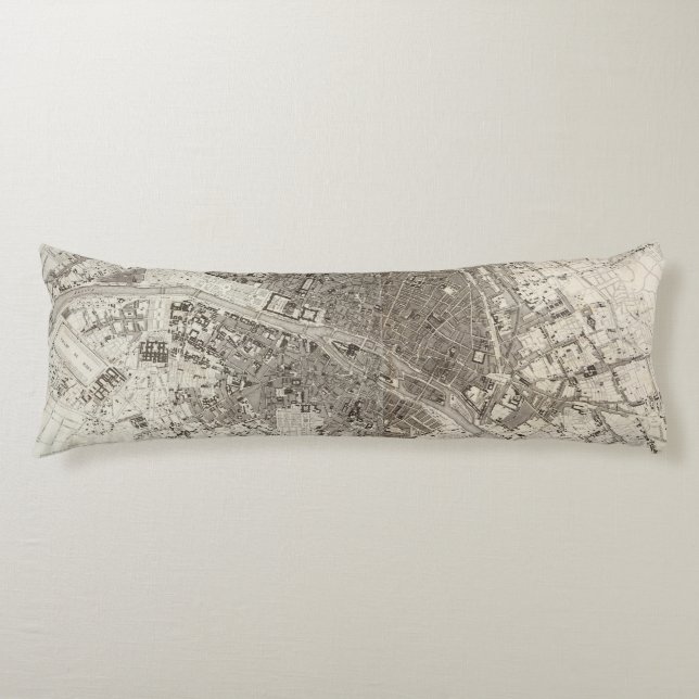 Paris Body Pillow (Front)