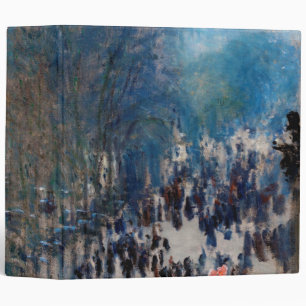 Paris Boulevard, Claude Monet Binder