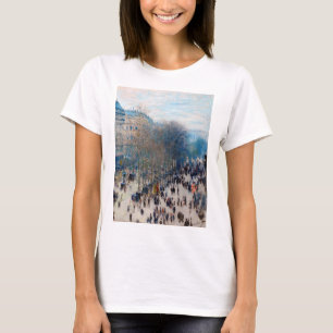 Paris Boulevard, Claude Monet T-Shirt