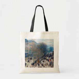 Paris Boulevard, Claude Monet Tote Bag