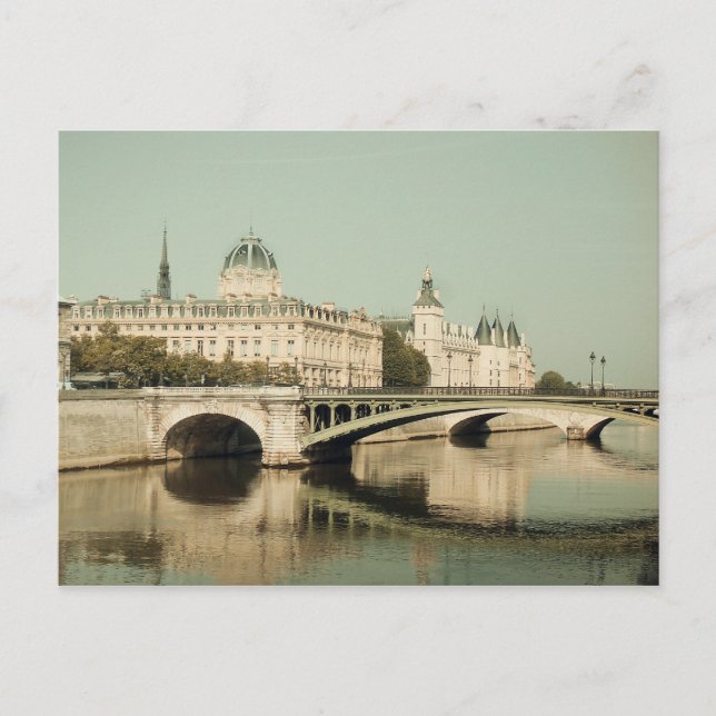 Paris, bridges of love postcard (Front)