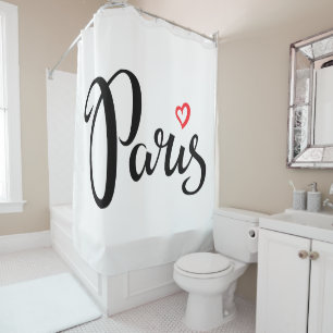 Paris Brush Lettering With Heart