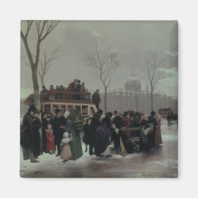 Paris Bus Accident Magnet (Front)