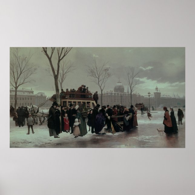 Paris Bus Accident Poster (Front)