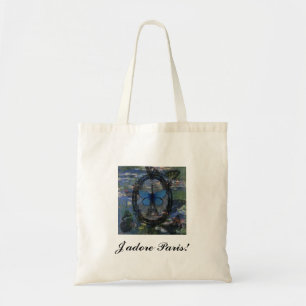 Paris Butterfly Art Bag