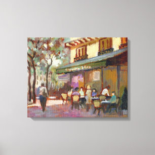 Paris Cafe Canvas Print