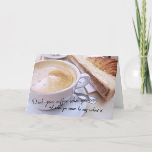 PARIS CAFE Greeting Card