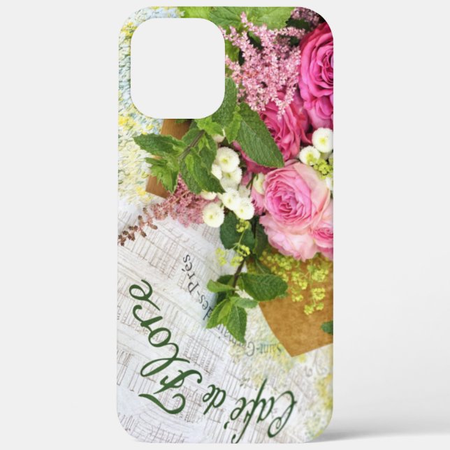 Paris Cafe iPhone 12 Pro Max Mate coque iphone (Verso)