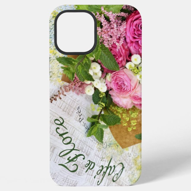 Paris Cafe iPhone 12 Pro Max Mate iPhone Case (Back)