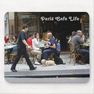 Paris Cafe Life Mousepad