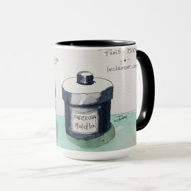 Paris Candle Shop coffee mug (Front Right)