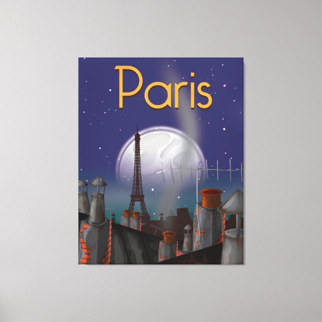 Paris Canvas Print (Front)