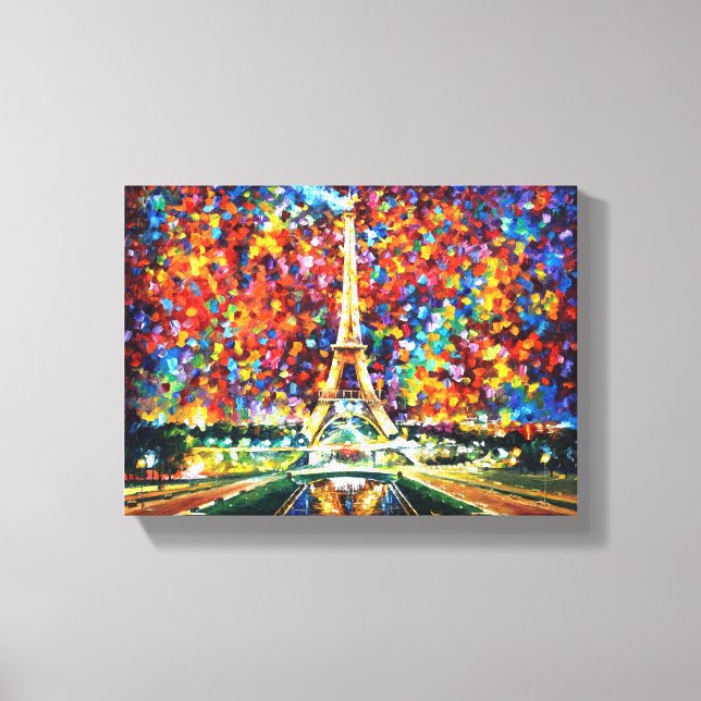 Paris Canvas Print (Front)